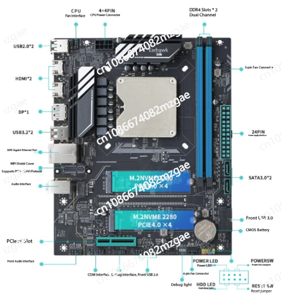Ddr5 Kit - Комплект процессора материнской платы Q1HY 13-го