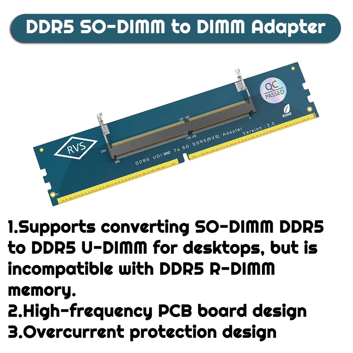 Адаптер-конвертер памяти T35C  – обзор и цена Ddr5 Laptop Ram
