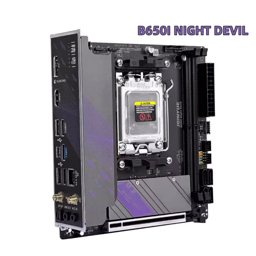 JGINYUE B650 ITX Комплект мате – обзор и цена Ddr5 6000Mhz