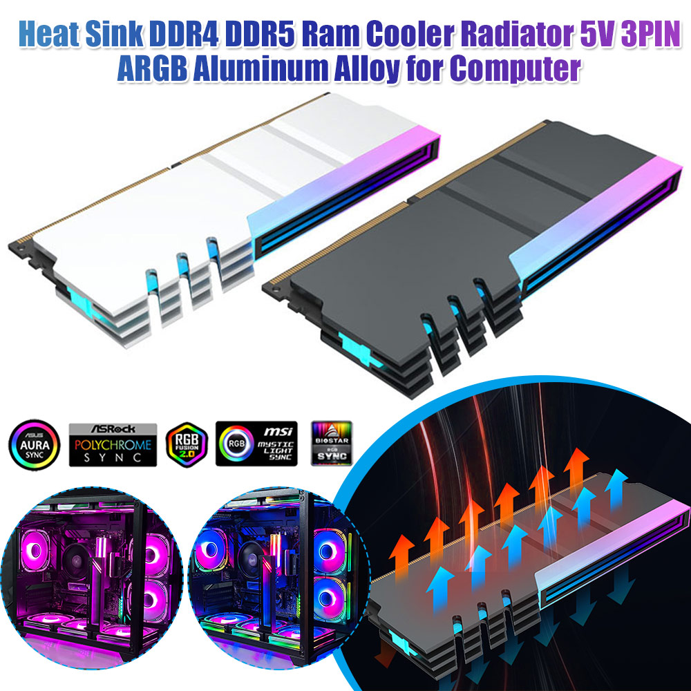 Радиатор-охладитель для модуле – обзор и цена Ddr5 Rgb Ram