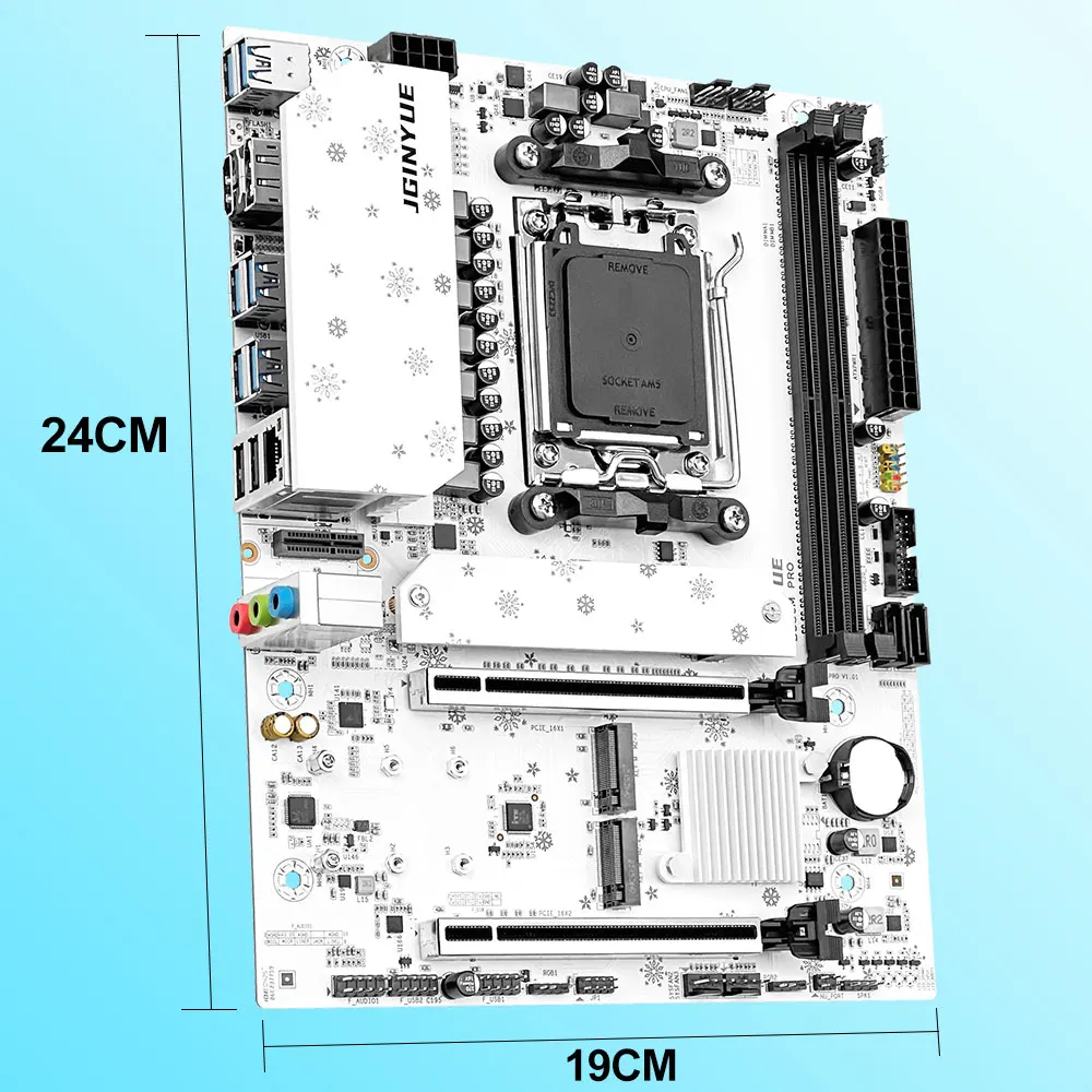 Комплект материнской платы JGI – обзор и цена Ddr5 6000Mhz