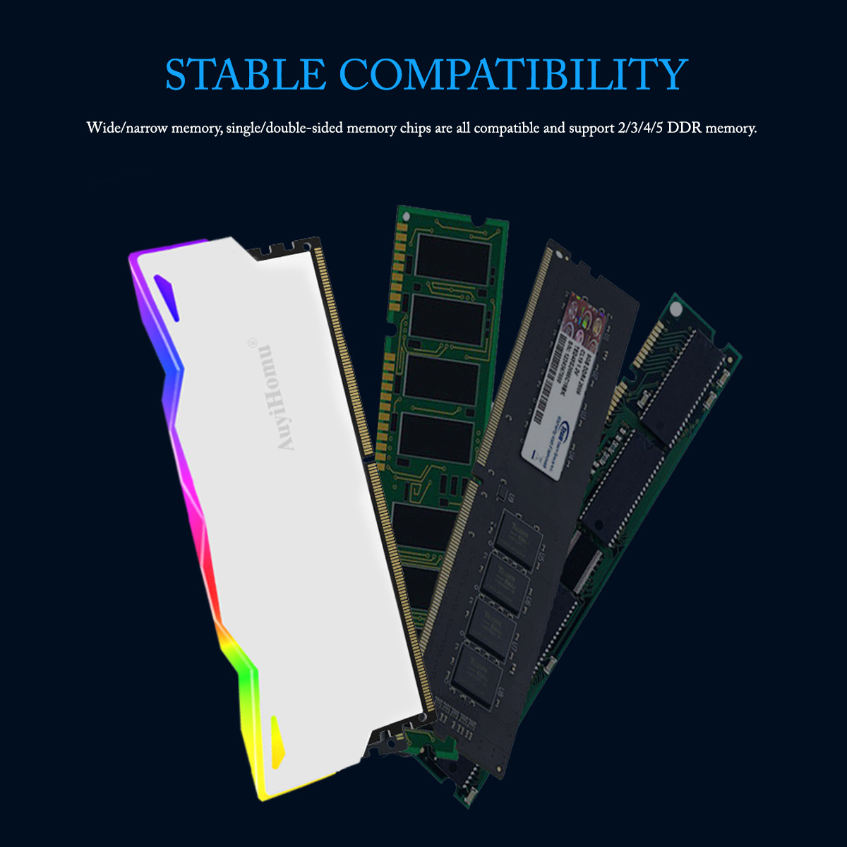 AuyiHomu RGB-кулер для операти – обзор и цена Ddr5 Ram